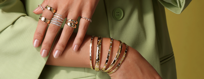 Look 33 Bold Gold Bangles