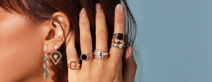 Look 35 Sapphire Crystal & Onyx