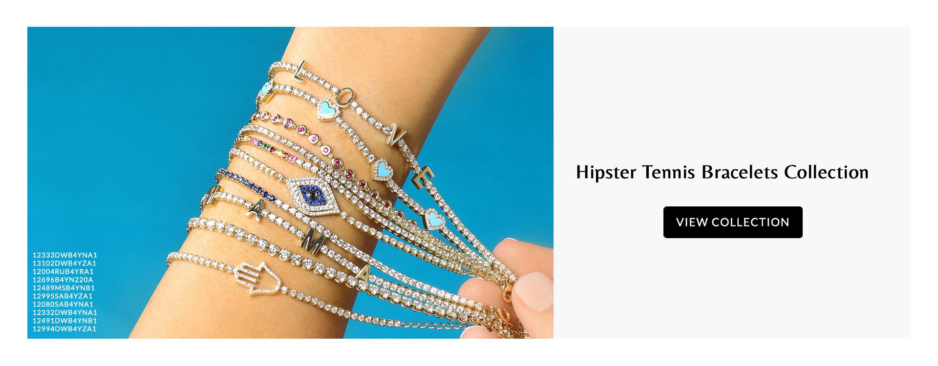 Hipster Tennis Bracelet